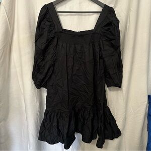 H&M puff sleeve dress